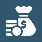 Financial savings illustration